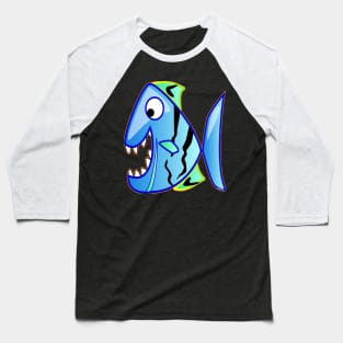 Monster fish fish color Baseball T-Shirt